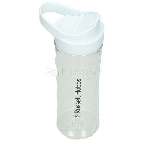 Russell Hobbs Clear Bottle With Lid - 600ml