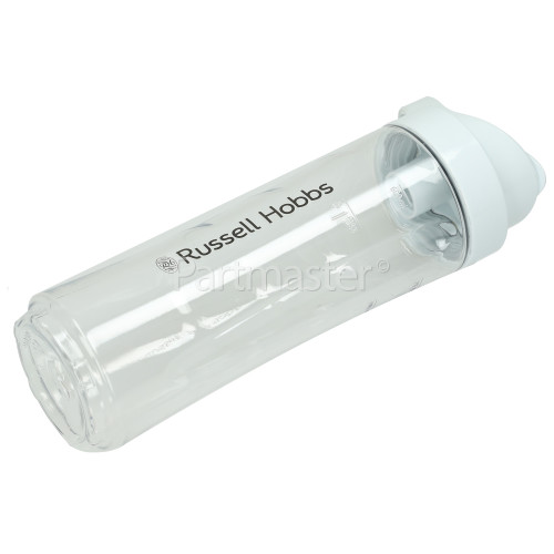 Russell Hobbs Clear Bottle With Lid - 600ml