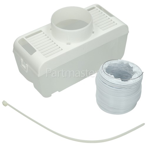 Wpro Universal Indoor Water Condenser Vent Kit (1.2m / 4" Hose) www