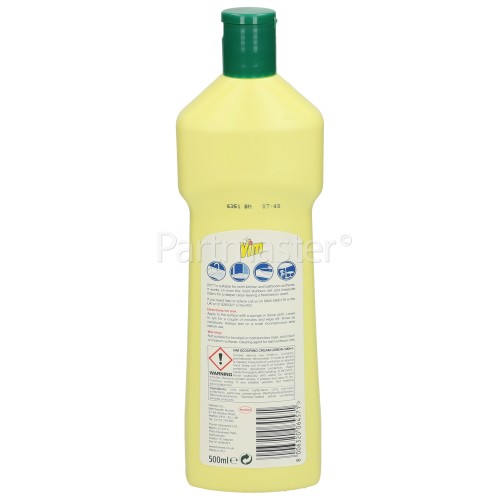 Vim Lemon Scent Cream Cleaner - 500ml