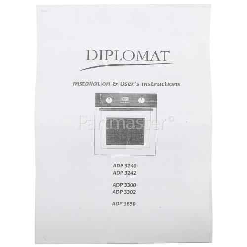 Hygena Diplomat Instruction Manual www.partmaster.co.uk