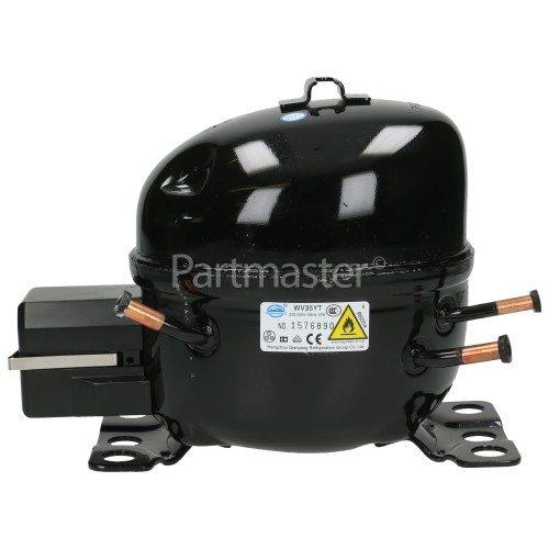 Amica Compressor : VY33R45A QD35Y DFB30L R600a | www.partmaster.co.uk