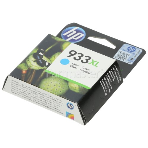 Hewlett Packard Genuine HP No 933XL Genuine Cyan Ink Cartridge - CN054AE