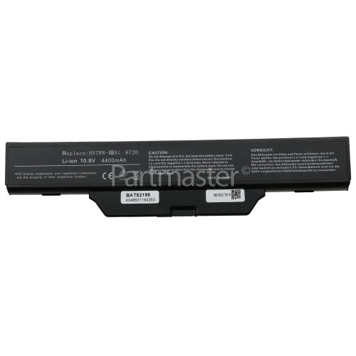 Hewlett Packard Laptop Battery www.partmaster.co.uk