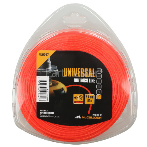 Universal Powered By McCulloch 4600 X NLO017 Low Noise Nylon Line