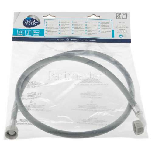 Care+Protect 1.5m Cold Water Inlet Hose Grey 10x15mm Diameter