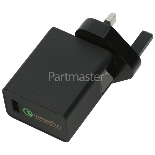 Goodmans USB Charger UK Plug www.partmaster.co.uk