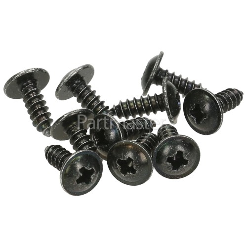 Electra Door Glass Screw Kit (Pack Of 10) : Self Tapers