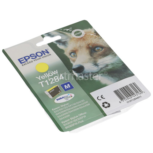 Epson SX235W Genuine T1284 Yellow Ink Cartridge