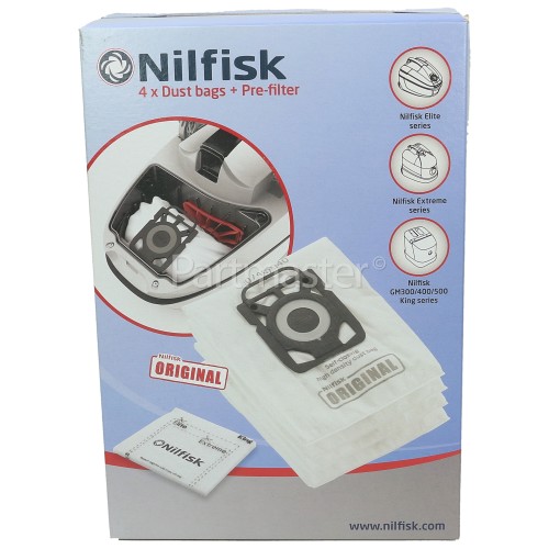 Nilfisk Ultra Dustbags For Elite Extreme / King