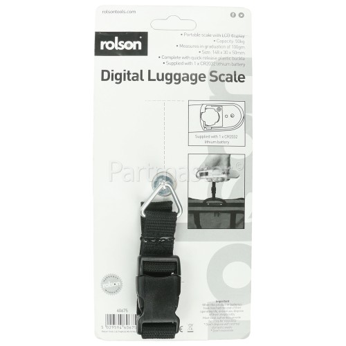 Rolson 50kg Digital Luggage Scales