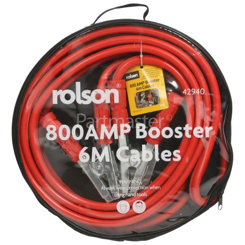 Rolson Tools 800 Amp Jump Leads : Car. Van Etc.