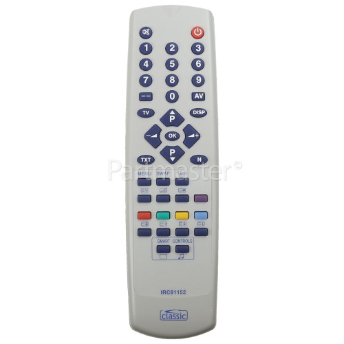 Delton CTV5571 MT1297 Compatible TV Remote Control ( IRC81152 ) = =COM3918, MT1297