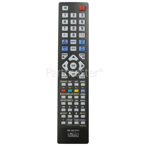 Bush LY1911WCW Compatible TV Remote Control