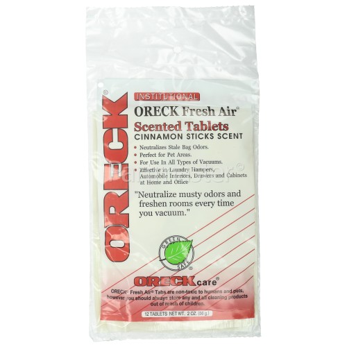 Oreck 2000RH Cinnamon Fresh Air® Scented Airtabs - Pack Of 12