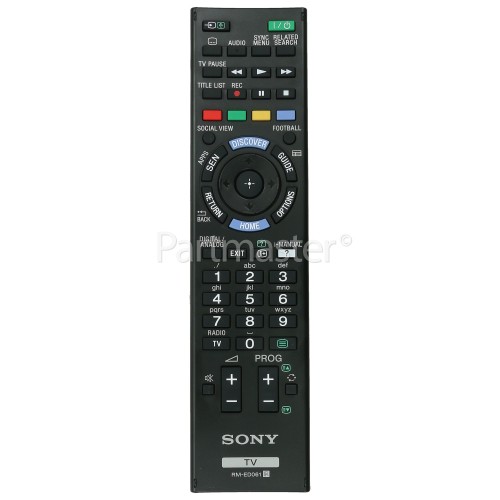 Sony RM-ED061 TV Remote Control