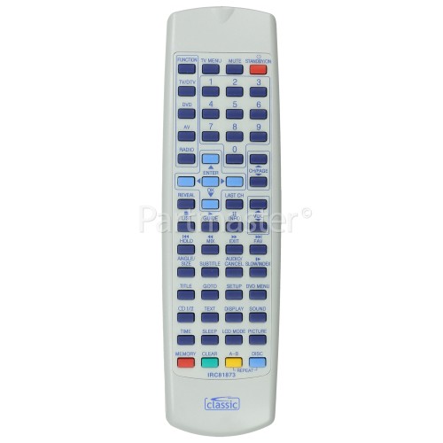 Acoustic Solutions Compatible TV Remote Control