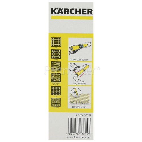 Karcher Karcher Microfibre Roller - Pack Of 2