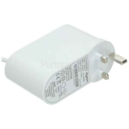 Dyson White Power Supply & Cable Assy