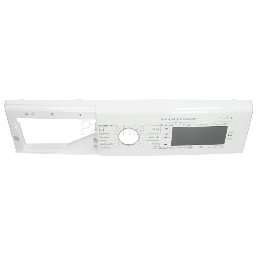 Beko Control Panel Fascia Assembly - White