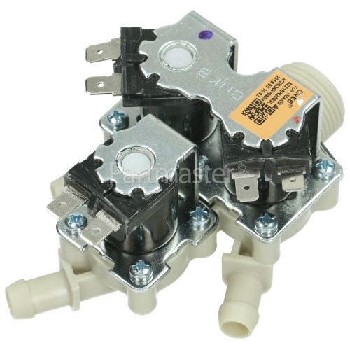 Goldstar Cold Water Triple Solenoid Inlet Valve : 180Deg. With 12 Bore Outlets