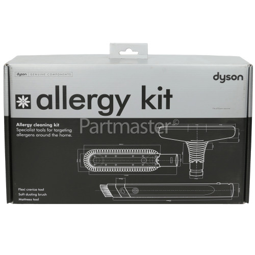 Dyson DC05 Absolute (Silver/Purple/Yellow) Allergy Kit