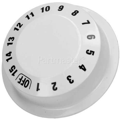 Ariston Programme Knob - White