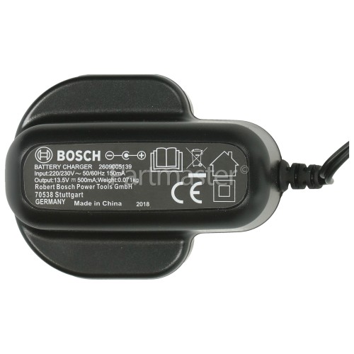 Bosch UK Battery Charger : 2609005139 Input 220V To 240V Output 13. 5V