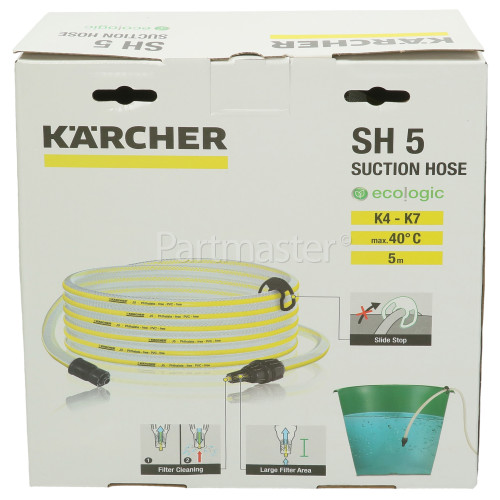 Karcher K4-K7 SH 5 Suction Hose & Filter