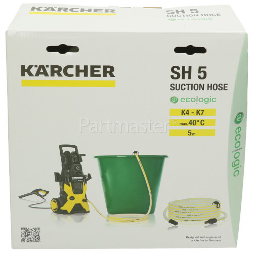 Karcher K4-K7 SH 5 Suction Hose & Filter