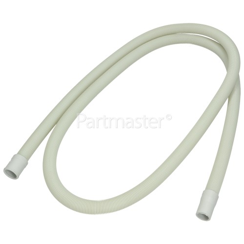 Bomann 2M. Drain Hose : Straight 20mm / 18mm Internal Bore