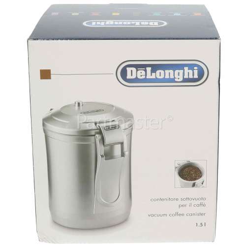 Delonghi KG79J DECC500 Vacuum Sealed Coffee Storage Canister