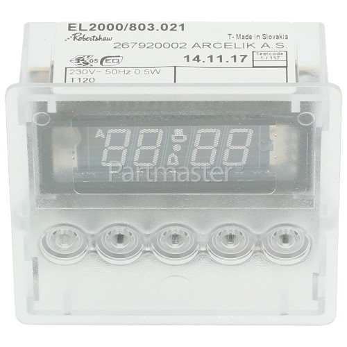 Cookmaster Digital Timer : Robertshaw EL2000/803.021