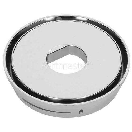 Stoves Gas Hob Control Knob Bezel - Chrome