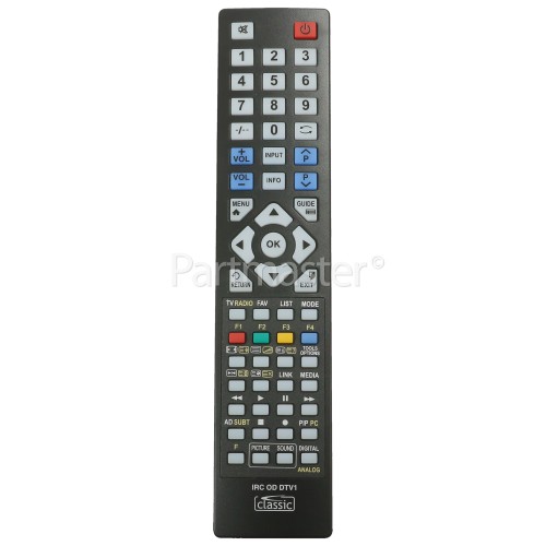 Samsung Classic Remote Control : Compatible With Samsung BN5901274A / BN5901270A / BN5901242C / BN5901300G / BN5901265A / BN59-01242A