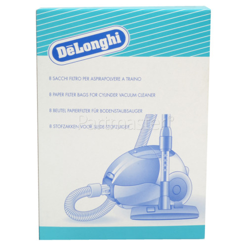 Delonghi Paper Dust Bag (Pack Of 8)