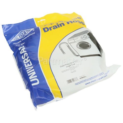 Indesit IDL 40 UK.C 1.8Mtr. Drain Hose Straight 24MM With Right Angle End : 30MM Inside Diameters