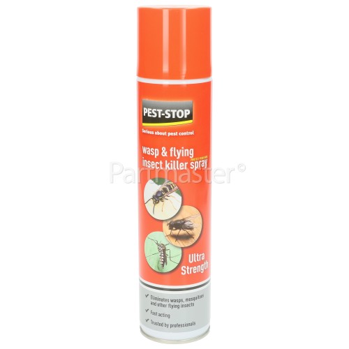 Pest Stop Wasp & Flying Insect Killer Spray - 300ml (pest Control)