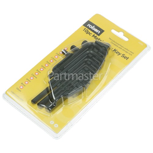 Rolson Hex 'mm' Metric Allen Key / Torx Set (workshop)