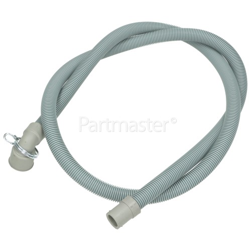 Hoover Drain Hose 19mm END With Right Angle End 22mm, Internal Dia.s'