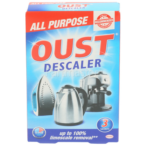 Oust All Purpose Descaler Kettle, Iron, Coffee Maker (Pack Of 3