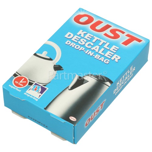 Oust Drop In Bag Kettle Descaler www.partmaster.co.uk