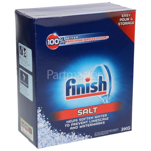 Finish Pure Dishwasher Salt 3Kg www.partmaster.co.uk