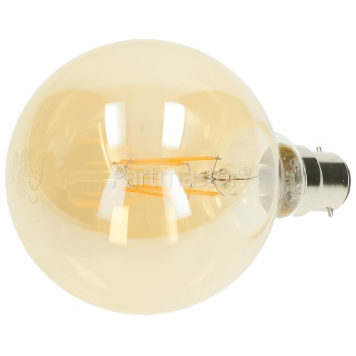 TCP 6W BC/B22 LED Filament Globe Vintage Lamp (Very Warm White)