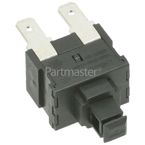 Aeg Push Button / On/Off Switch : 2Tag (Sq)