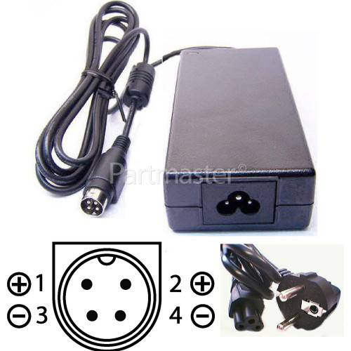 SEG Lcd Tv Ac Adapter (2 Pin Euro Plug)