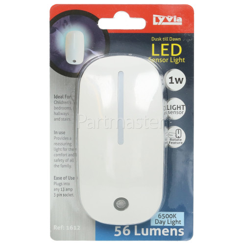 Lyvia Dusk Till Dawn LED Sensor Night Light