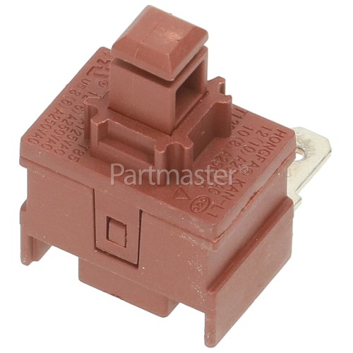 Electrolux Push Button 10A Switch 2Tag (Sq)