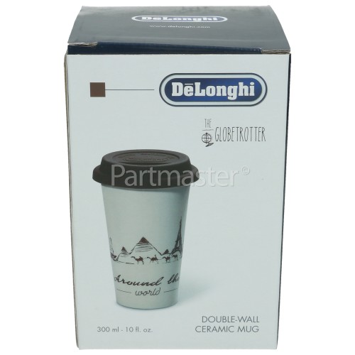 Braun Double Wall Ceramic Mug The Globetrotter Type Dlsc057