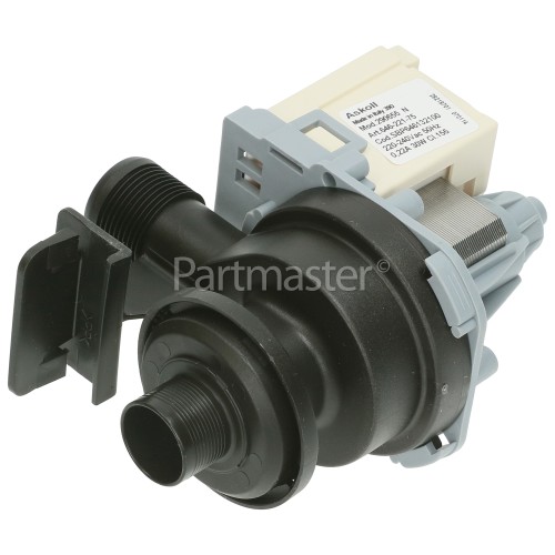 Arthur Martin ASF655W Drain Pump Assembly : Askoll Mod. 290655 Art. 646-221-75 30w